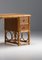 French Riviera Style Decorative Desk in Bamboo, 1970s 5