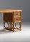 French Riviera Style Decorative Desk in Bamboo, 1970s, Image 5