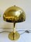 Italian Sputnik Pils Table Lamps in Brass, 1980s, Set of 2 5