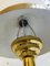 Lámparas de mesa Sputnik Pils italianas de latón, años 80. Juego de 2, Imagen 4