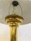Italian Sputnik Pils Table Lamps in Brass, 1980s, Set of 2 1