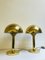 Italian Sputnik Pils Table Lamps in Brass, 1980s, Set of 2, Image 9