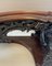Consola victoriana antigua grande de caoba tallada con espejo, Imagen 13