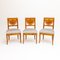 Biedermeier Chairs, Set of 3 1