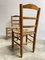 Mountain Chalet Chairs in Straw, France, 1960s, Set of 2, Image 7