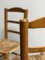 Mountain Chalet Chairs in Straw, France, 1960s, Set of 2, Image 2