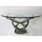 Italian Green Dining Table by Maurice Barilone, 1980s 2
