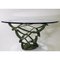 Italian Green Dining Table by Maurice Barilone, 1980s, Image 3