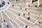 Alexander Spatari, High Angle View of Pedestrians at Paternoster Square, London, Uk, Photograph, Image 1