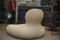 Großer Sessel oder Chaiselongue aus Rattan 5