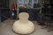 Großer Sessel oder Chaiselongue aus Rattan 8