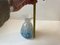 Bohemian Art Deco Blue Spatter Glass Vase Ffom Antonin Rükl & Sons, 1930s 5