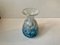 Bohemian Art Deco Blue Spatter Glass Vase Ffom Antonin Rükl & Sons, 1930s 3