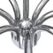 Italian Tubular Chrome 8 Branch Sputnik Chandelier in the Style of Goffredo Reggiani 2