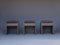 Taburetes escolares Bossche holandeses minimalistas de madera. Juego de 3, Imagen 1