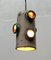 Mid-Century Studio Pottery Ceramic Pendant Lamp from Palette Design, 1960s, Set of 3 78