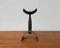 Mid-Century Brutalist Candleholder in Wrought Iron, 1960s 2