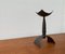 Mid-Century Brutalist Candleholder in Wrought Iron, 1960s 1