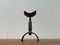 Mid-Century Brutalist Candleholder in Wrought Iron, 1960s, Image 25