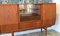 Danish High Sideboard in Teak with Bar, Image 9