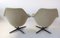 Vintage Czech Swivel Shell Armchairs, 1960s, Set of 3, Image 4
