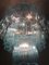 Lámpara de araña "Tronchi" de cristal de Murano azul claro de Murano, Imagen 9
