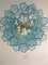 Hellblauer Tronchi Murano Glas Kronleuchter von Murano 6