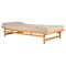 Oak and Canvas Daybed by Åke Fribytter 1