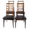 High-Backed Rosewood Chairs by Niels Kofoed, Set of 4 1