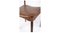 Danish Design Rosewood with Brown Leather Dining Chairs, Set of 6 4