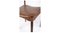 Danish Design Rosewood with Brown Leather Dining Chairs, Set of 6, Image 4
