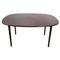 Dark Mahogany Dining Table by Ole Wancher for by P. Jeppesen 1