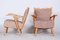 Mid-Century Modern Ash Armchairs from Úluv Workshop, 1950s, Set of 2, Image 3