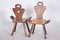 Art Deco Czech Chairs from Jizba, 1940s, Set of 2 12