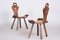 Art Deco Czech Chairs from Jizba, 1940s, Set of 2 6