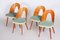 Mid-Century Green Dining Chairs by Antonín Šuman, Set of 4 8