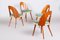 Mid-Century Green Dining Chairs by Antonín Šuman, Set of 4 10