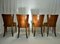 Art Deco H-214 Dining Chairs by Jindrich Halabala for UP Závody, 1930s, Set of 4 2