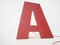 Large Industrial Letter A Lighting Sign or Floor Lamp, 1990s 3