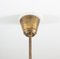 Swedish Modern Pendant Lamp in Brass and Glass from Böhlmarks, 1940s 8
