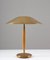 Mid-Century Swedish Table Lamp in Teak and Brass from Böhlmarks 2