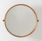 Mid-Century Swedish Round Mirror in Teak by Uno & Östen Kristiansson for Luxus 2