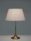 Mid-Century Table Lamps in Brass by A. Svensson and Y. Sandström for Bergboms, Set of 2, Image 10