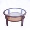 Round Teak Coffee Table with Cane Shelf from G-Plan, 1960s 3