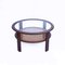 Round Teak Coffee Table with Cane Shelf from G-Plan, 1960s 2