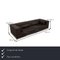 Dark Brown Leather Ds 7 Three-Seater Couch from de Sede 2