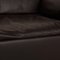 Sofá de tres plazas Ds 7 de cuero marrón oscuro de de Sede, Imagen 4