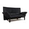 Dark Blue Leather Two-Seater Ds 121 Couch with Function from de Sede 7