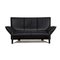 Dark Blue Leather Two-Seater Ds 121 Couch with Function from de Sede, Image 1