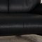 Dark Blue Leather Two-Seater Ds 121 Couch with Function from de Sede 4